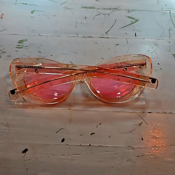 POMS+PARED GATTO PINK SUNGLASSES